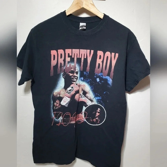 Y2K Floyd "Pretty Boy" Mayweather‎ Graphic T-Shirt Size Medium - Picture 1 of 6